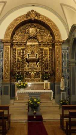 altar mor da nossa capela